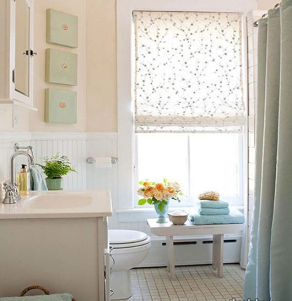 Rèm cửa sổ phòng tắm không chỉ là vật trang trí tuyệt vời cho phòng tắm của bạn, mà còn giúp giảm thiểu ánh sáng mặt trời chói chang vào phòng tắm của bạn. Hãy trang trí phòng tắm của bạn với một chiếc rèm cửa sổ tuyệt đẹp để tạo ra một không gian nghỉ dưỡng tuyệt vời.